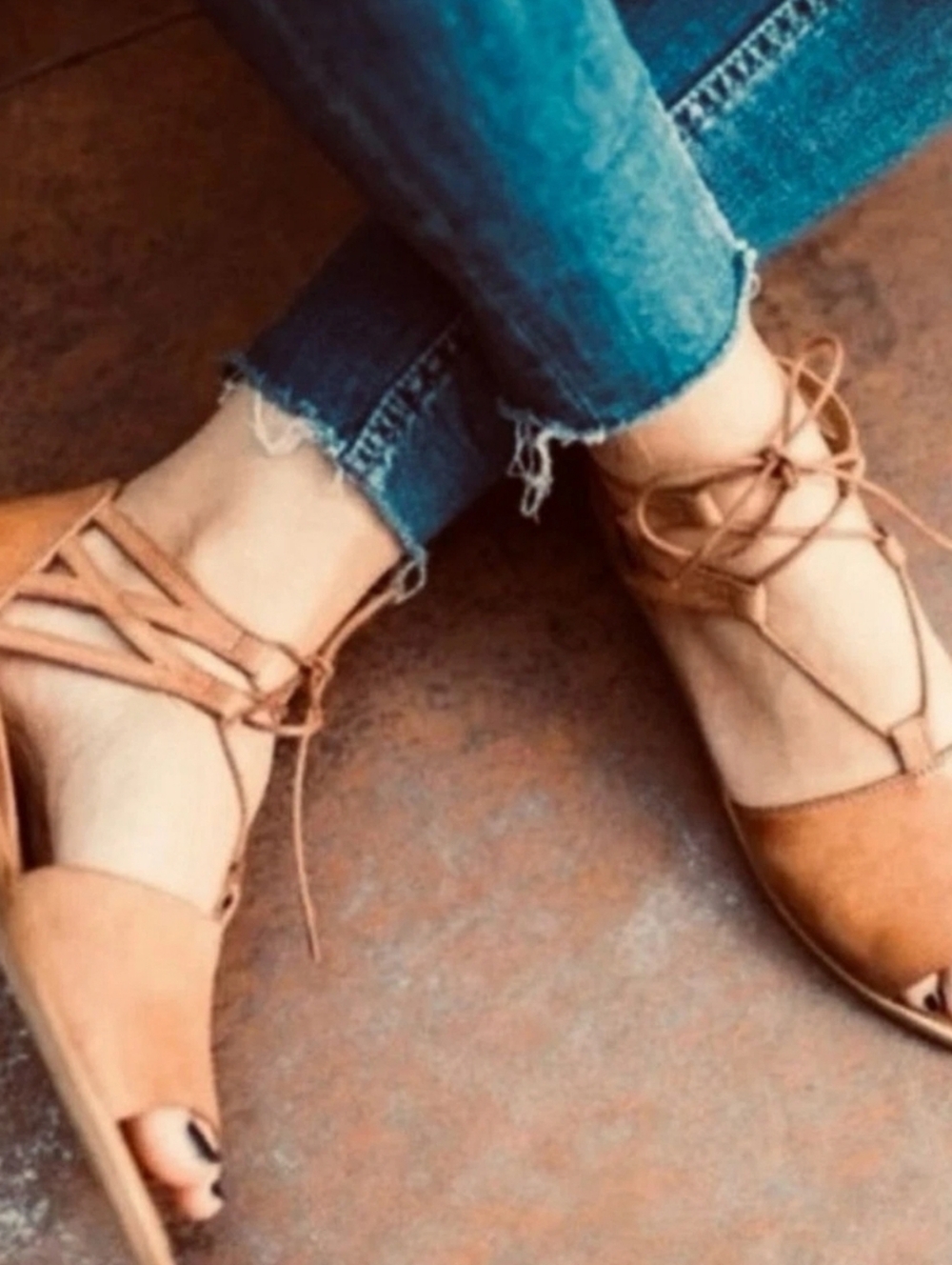 ✅ Paul Green Morea Sandals, Cognac (5.5 UK / 8.0 US)